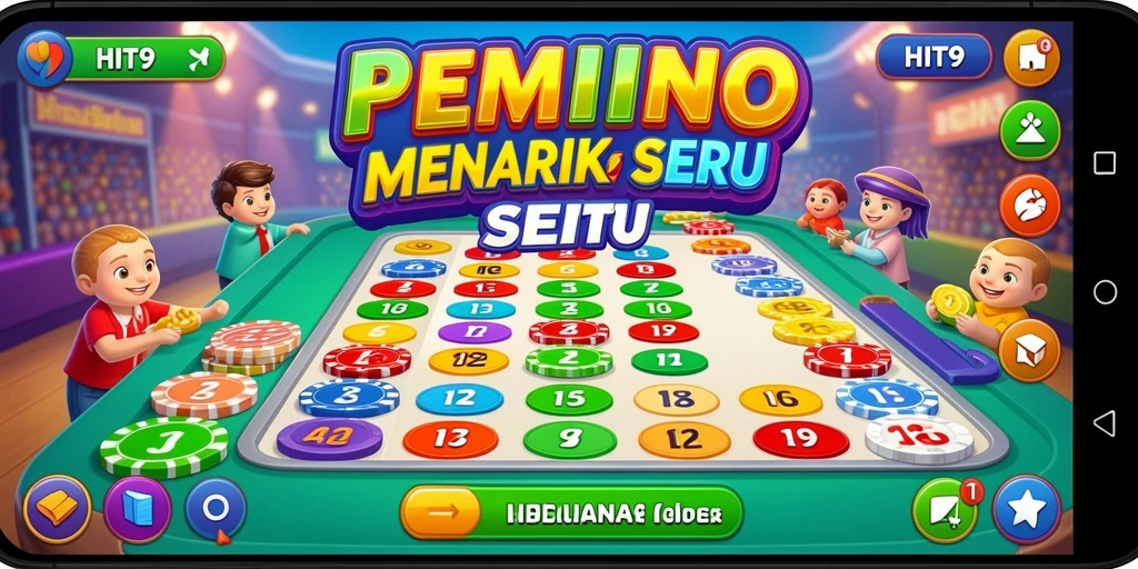 Tampilan menarik dan gameplay seru di HIT9 Bingo.
