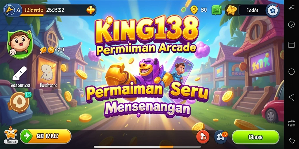 Screenshot KING138 menunjukkan gameplay seru yang penuh tantangan.